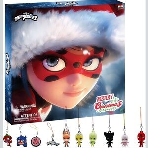 New Miraculous Ladybug Ultimate Advent Kwami Calendar 24 Days Miniature Kwamis
